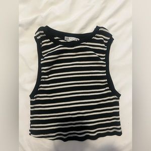 Zara striped tank top